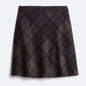 Margaret M Deandra Aline Brushed Plaid Skirt PM